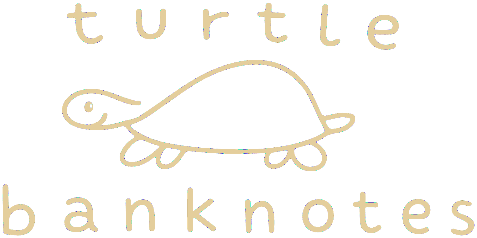 turtle banknotes